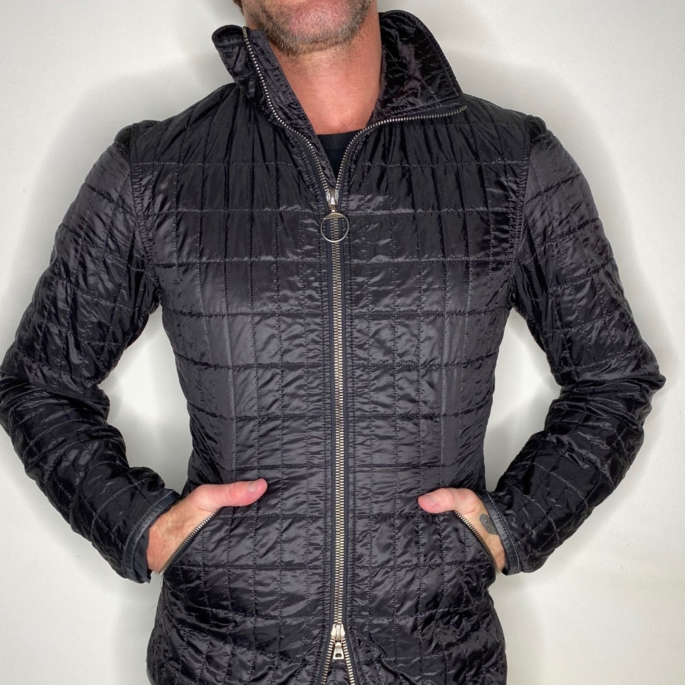 Like New Prada Men's Quilted Jacket